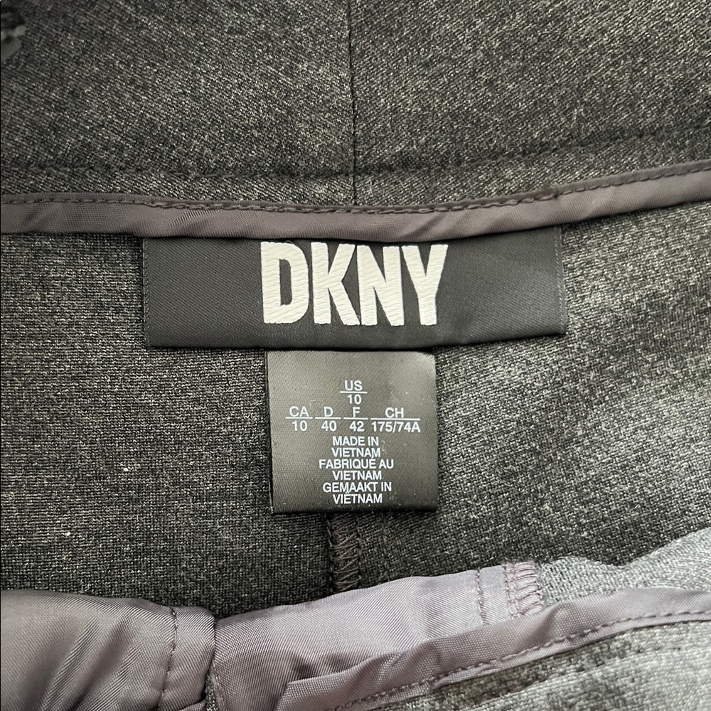 Stylish gray Trousers with Zipper Pockets, straight leg, never worn! - Picture 3 of 7